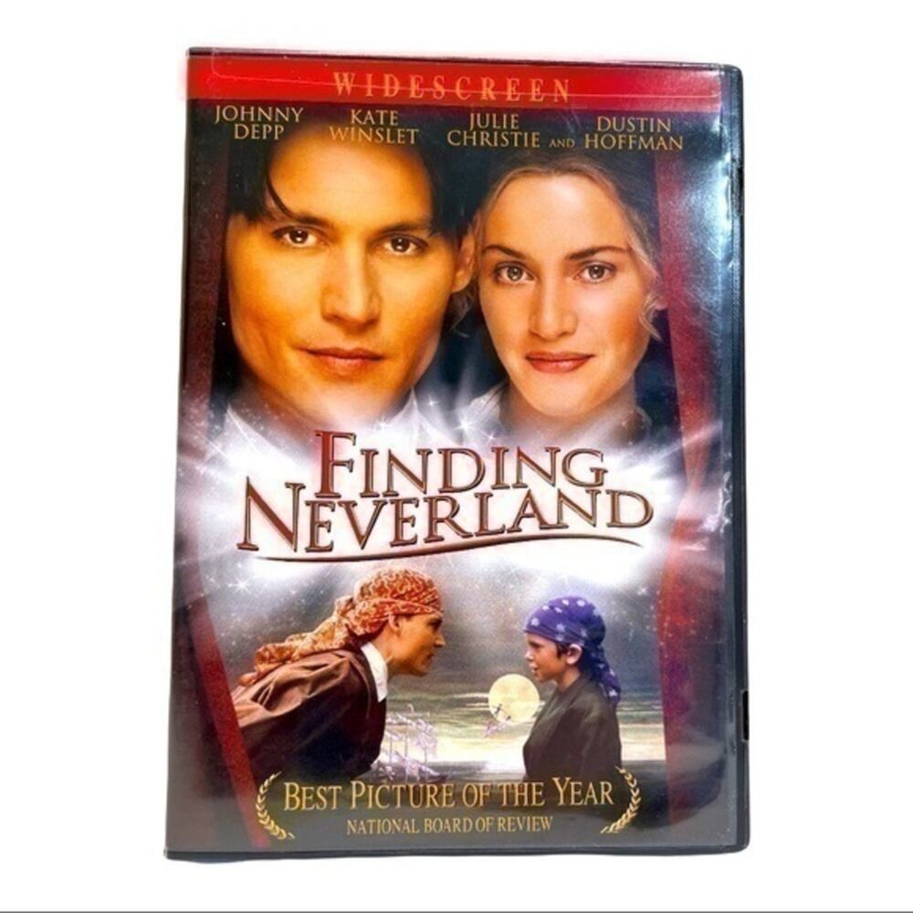 Miramax Films Finding Neverland DVD Movie Johnny Depp